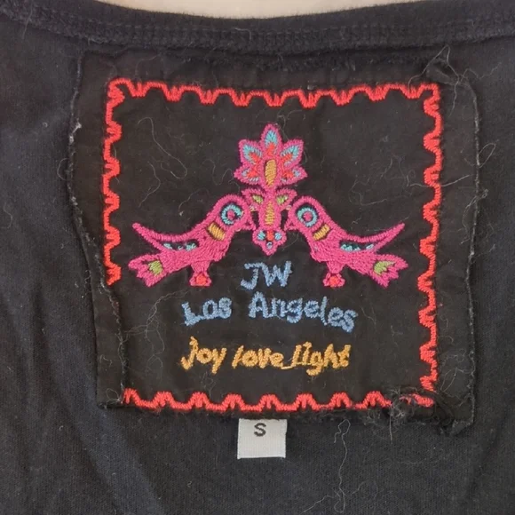 Vintage Johnny Was Tank Dress With Full Skirt And Embroidery. Size Small. - Picture 9 of 9